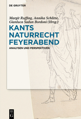 Kants Naturrecht Feyerabend - 