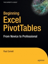 Beginning Excel Pivottables - Cornell, Paul