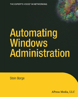 Automating Windows Administration - Borge, Stein