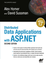 Distributed Data Applications with ASP.NET - Homer, Alex; Sussman, David