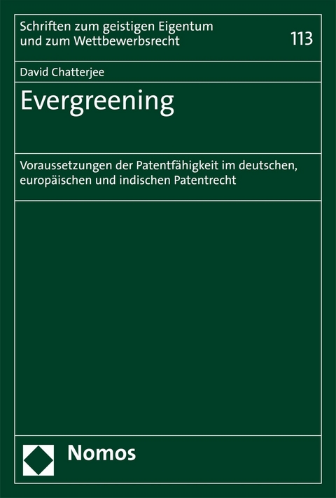 Evergreening - David Chatterjee