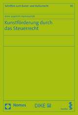 Kunstförderung durch das Steuerrecht - Arne Joachim Hammerich