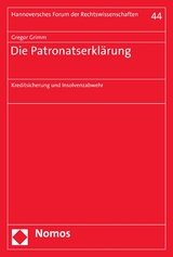 Die Patronatserklärung - Gregor Grimm