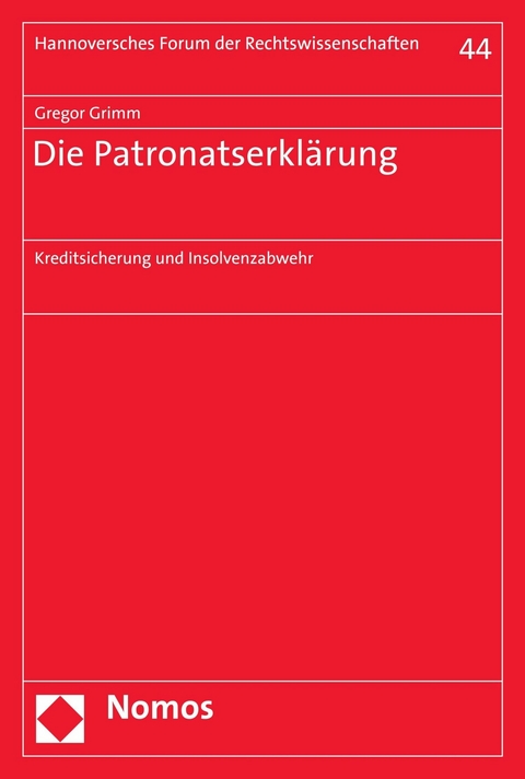 Die Patronatserklärung - Gregor Grimm