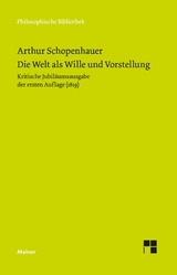 Die Welt als Wille und Vorstellung - Arthur Schopenhauer