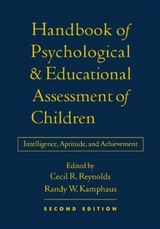 Handbook Of Psychological And Educational Assessment Of Chil - Reynolds/Kamphaus.; Kamphaus, Randy W.; Reynolds, Cecil R.