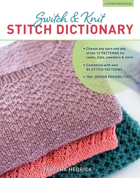 Switch & Knit Stitch Dictionary -  Tabetha Hedrick