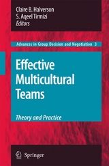 Effective Multicultural Teams: Theory and Practice - 