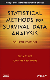 Statistical Methods for Survival Data Analysis - Elisa T. Lee, John Wenyu Wang