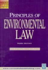 Principles Environment Law 2/e - Wolfe; WHITE