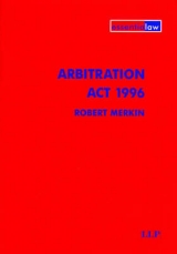 The Arbitration Guide 1996 - Merkin, Professor Robert M.