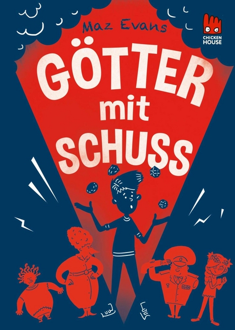 Die Chaos-Götter 4: Götter mit Schuss -  Maz Evans