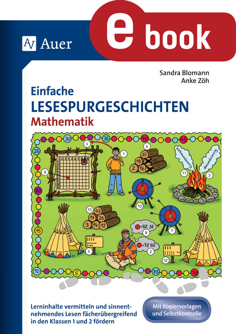 Einfache Lesespurgeschichten Mathematik - Sandra Blomann, Anke Zöh