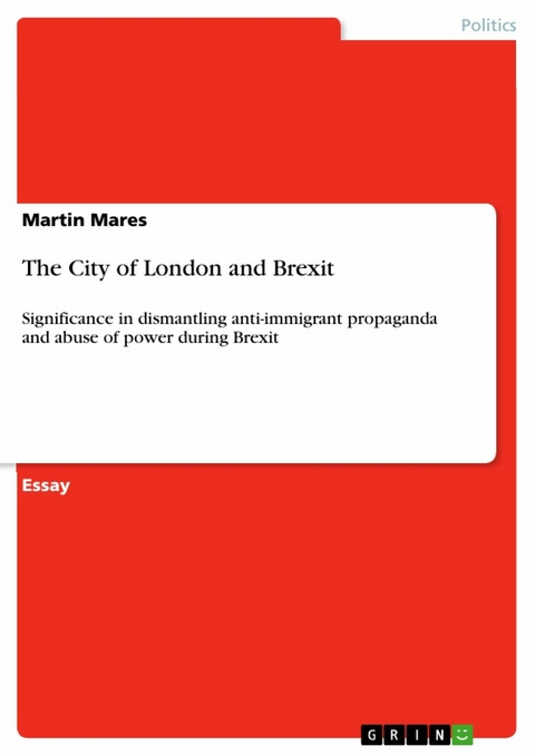 TheCity of London and Brexit - Martin Mares