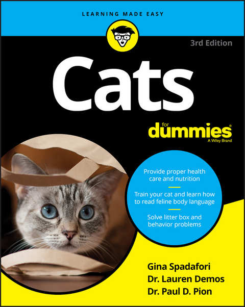 Cats For Dummies - Gina Spadafori, Lauren Demos, Paul D. Pion