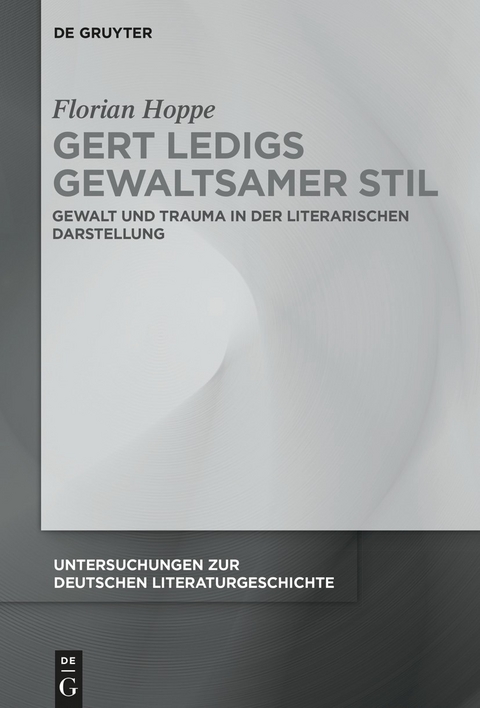 Gert Ledigs gewaltsamer Stil - Florian Hoppe