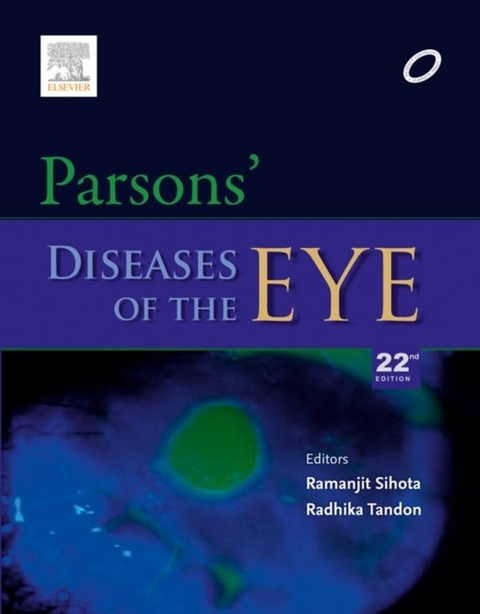 Parson's Diseases of the Eye - E-Book -  Sihota,  Radhika Tandon