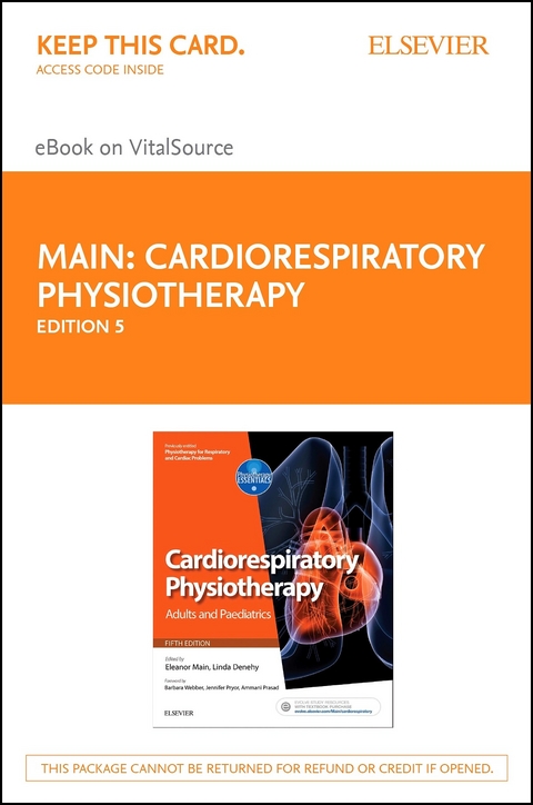 Cardiorespiratory Physiotherapy: Adults and Paediatrics - 