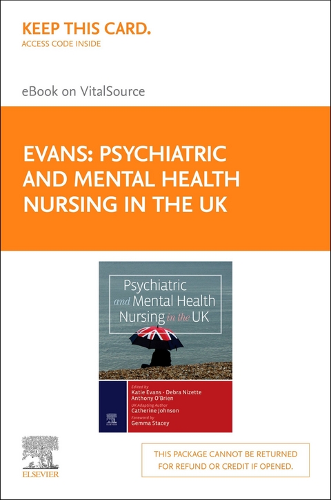 Psychiatric and Mental Health Nursing in the UK, E-Book - 