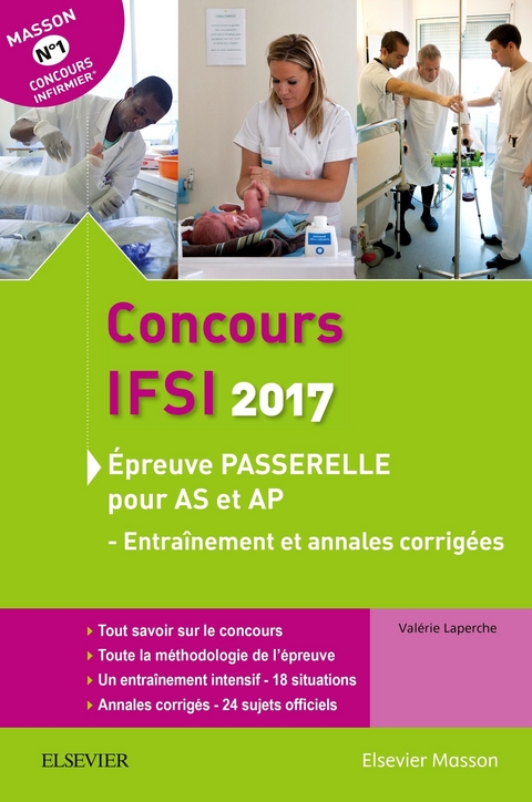 Concours IFSI 2017. Épreuve passerelle pour AS et  AP -  Valerie Laperche