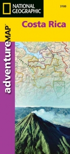 Costa Ricaadventure Map - National Geographic