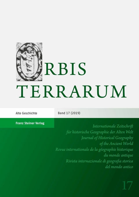 Orbis Terrarum 17 (2019) -  Michael Rathmann