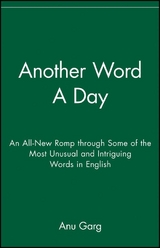 Another Word A Day - Anu Garg