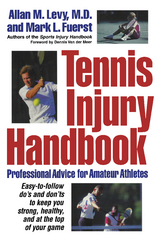 Tennis Injury Handbook - Allan M. Levy, Mark L. Fuerst