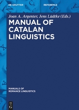 Manual of Catalan Linguistics - 