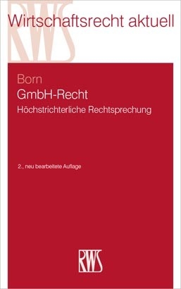 GmbH-recht -  Manfred Born