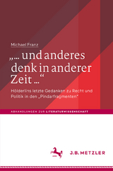 „… und anderes denk in anderer Zeit …“ - Michael Franz