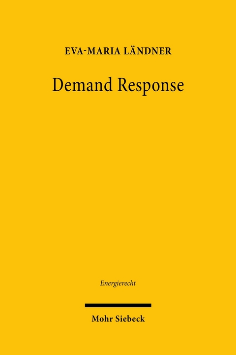 Demand Response -  Eva-Maria Ländner