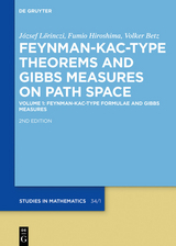 Feynman-Kac-Type Formulae and Gibbs Measures -  József Lörinczi,  Fumio Hiroshima,  Volker Betz