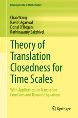 Theory of Translation Closedness for Time Scales - Chao Wang, Ravi P. Agarwal, Donal O' Regan, Rathinasamy Sakthivel