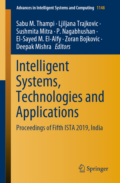 Intelligent Systems, Technologies and Applications - 