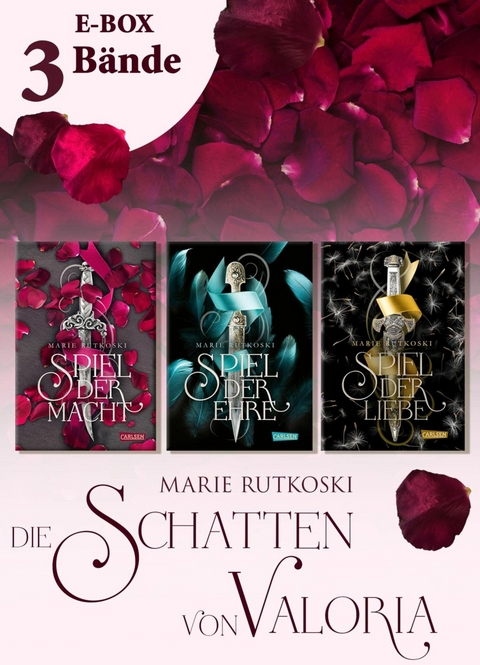 Spiel der Macht - Alle drei Bände der romantischen Fantasy-Trilogie im Sammelband (Die Schatten von Valoria) -  Marie Rutkoski