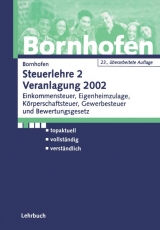 Steuerlehre - Bornhofen, Manfred; Busch, Ernst