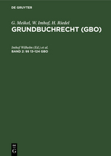 §§ 13–124 GBO - 