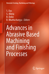 Advances in Abrasive Based Machining and Finishing Processes - 