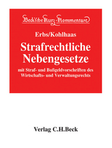 Strafrechtliche Nebengesetze - Häberle, Peter; Erbs, Georg; Kohlhaas, Max