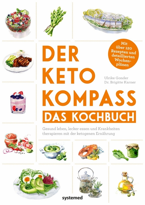 Der Keto-Kompass – Das Kochbuch - Ulrike Gonder, Brigitte Karner  Dr.