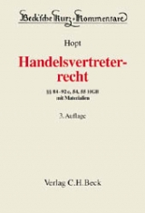 Handelsvertreterrecht - Hopt, Klaus J.