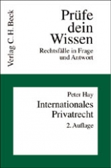 Internationales Privatrecht - Hay, Peter