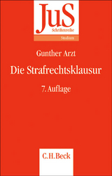 Die Strafrechtsklausur - Gunther Arzt