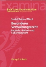 Besonderes Verwaltungsrecht - Seidel, Achim; Reimer, Ekkehart; Möstl, Markus; DiFabio, Udo