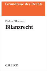 Bilanzrecht - André Jacques Dicken, Martin Henssler