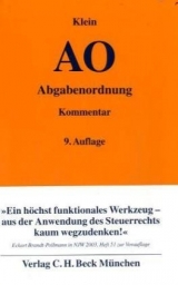 Abgabenordnung - Klein, Franz; Orlopp, Gerd