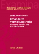 Besonderes Verwaltungsrecht - Markus Möstl, Ekkehart Reimer, Achim Seidel