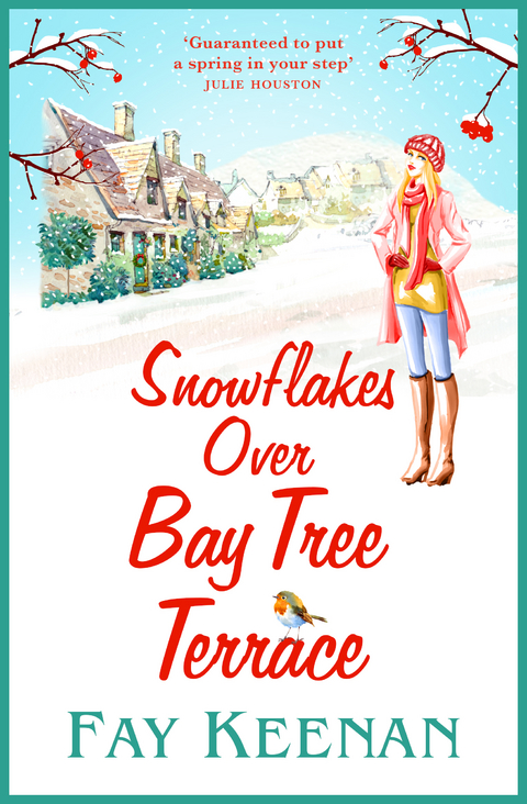 Snowflakes Over Bay Tree Terrace - Fay Keenan