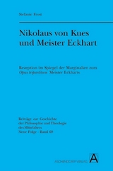 Nikolaus von Kues und Meister Eckhart - Stefanie Frost